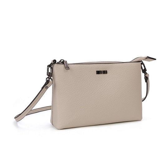 Bolsa Transversal Santa Lolla Off White Zíper