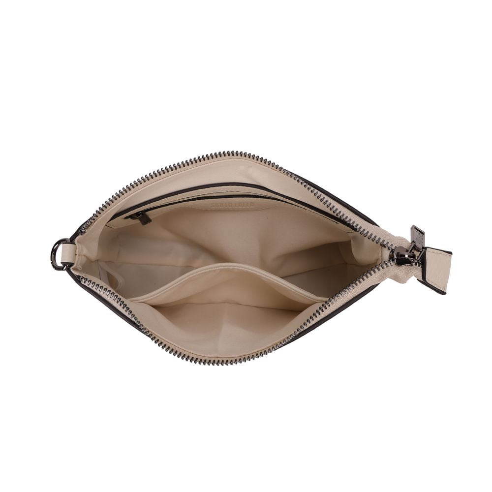 Bolsa Transversal Santa Lolla Off White Zíper