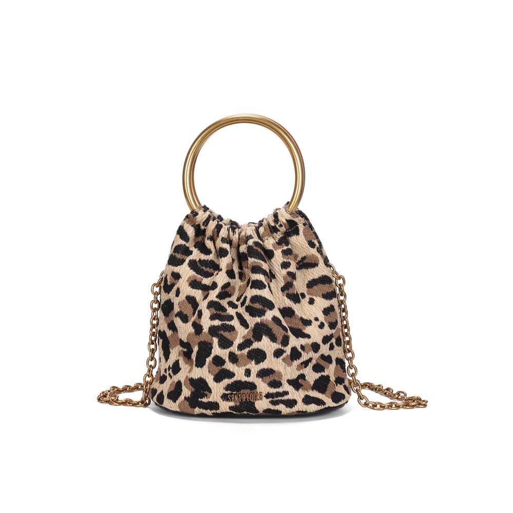 Bolsa Transversal Santa Lolla Onça Alça Argola