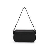 Bolsa Transversal Santa Lolla Preta Aba Estruturada