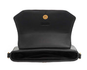 Bolsa Transversal Santa Lolla Preta Aba Geométrica