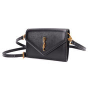 Bolsa Transversal Santa Lolla Preta Aba Triangular