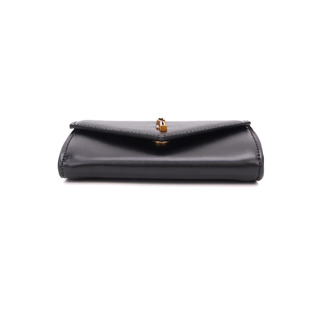 Bolsa Transversal Santa Lolla Preta Aba Triangular