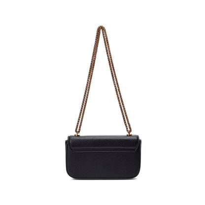 Bolsa Transversal Santa Lolla Preta Alça Corrente