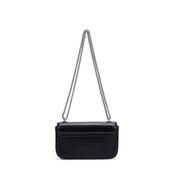 Bolsa Transversal Santa Lolla Preta Alça Corrente
