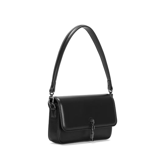 Bolsa Transversal Santa Lolla Preta Alças Removíveis