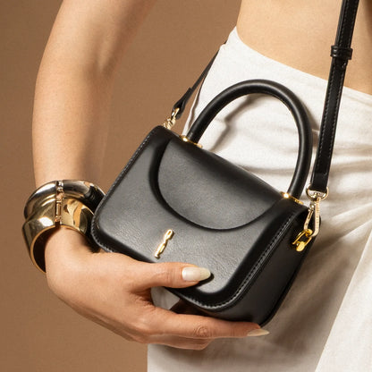 Bolsa Transversal Santa Lolla Preta Com Caixa