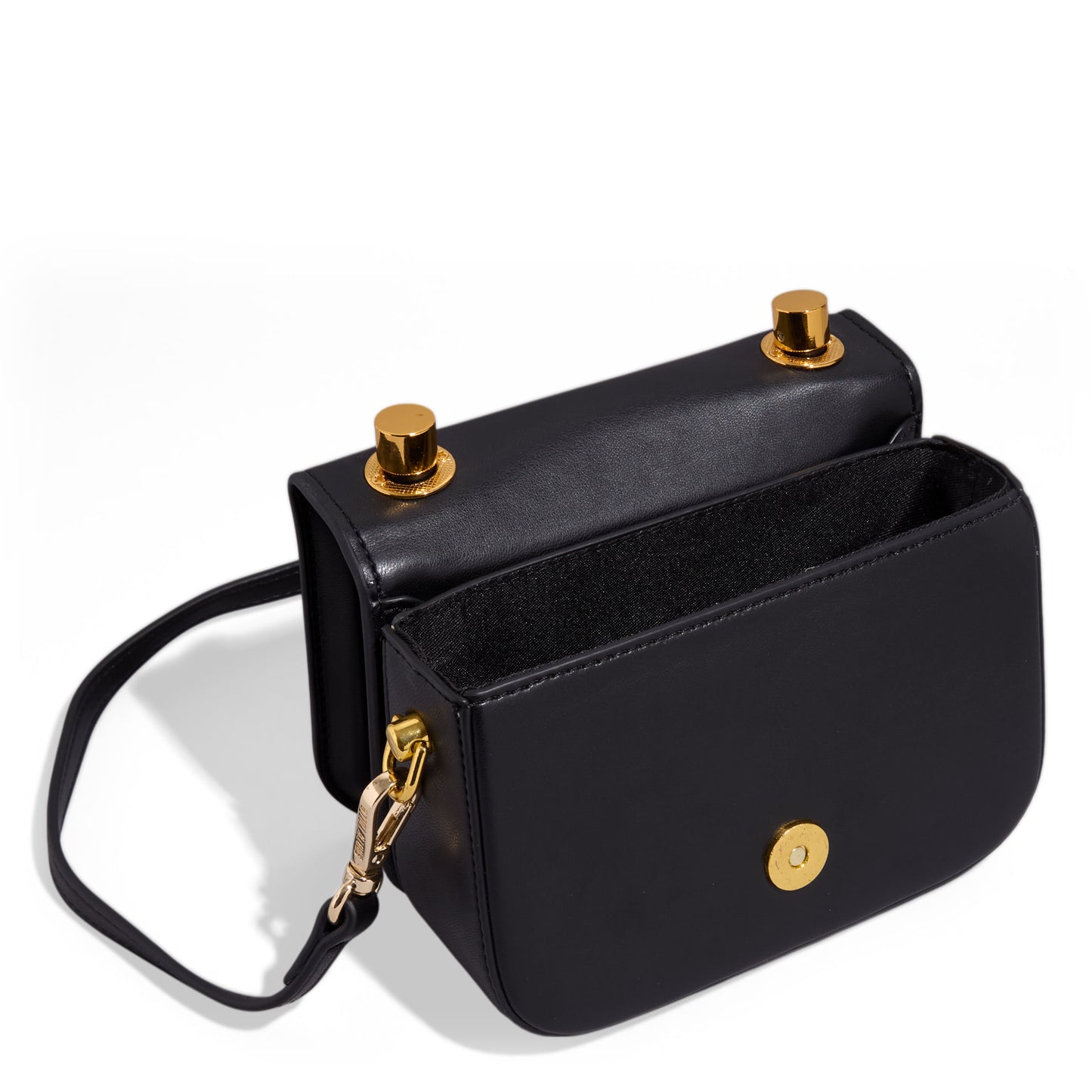 Bolsa Transversal Santa Lolla Preta Com Caixa