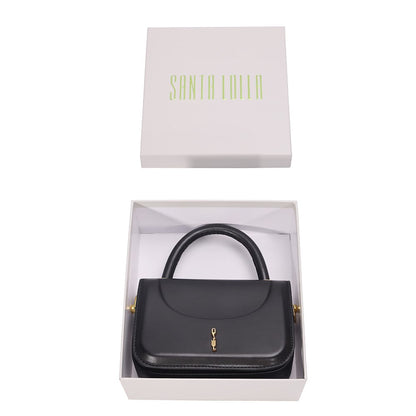 Bolsa Transversal Santa Lolla Preta Com Caixa