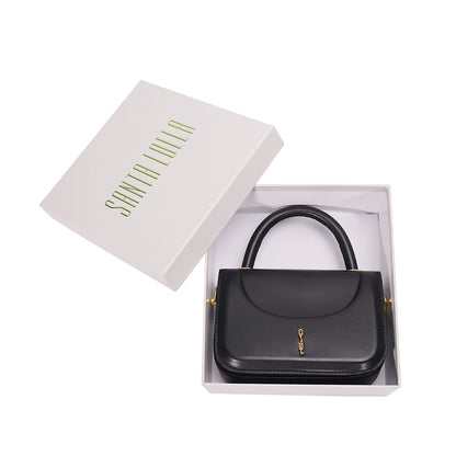 Bolsa Transversal Santa Lolla Preta Com Caixa