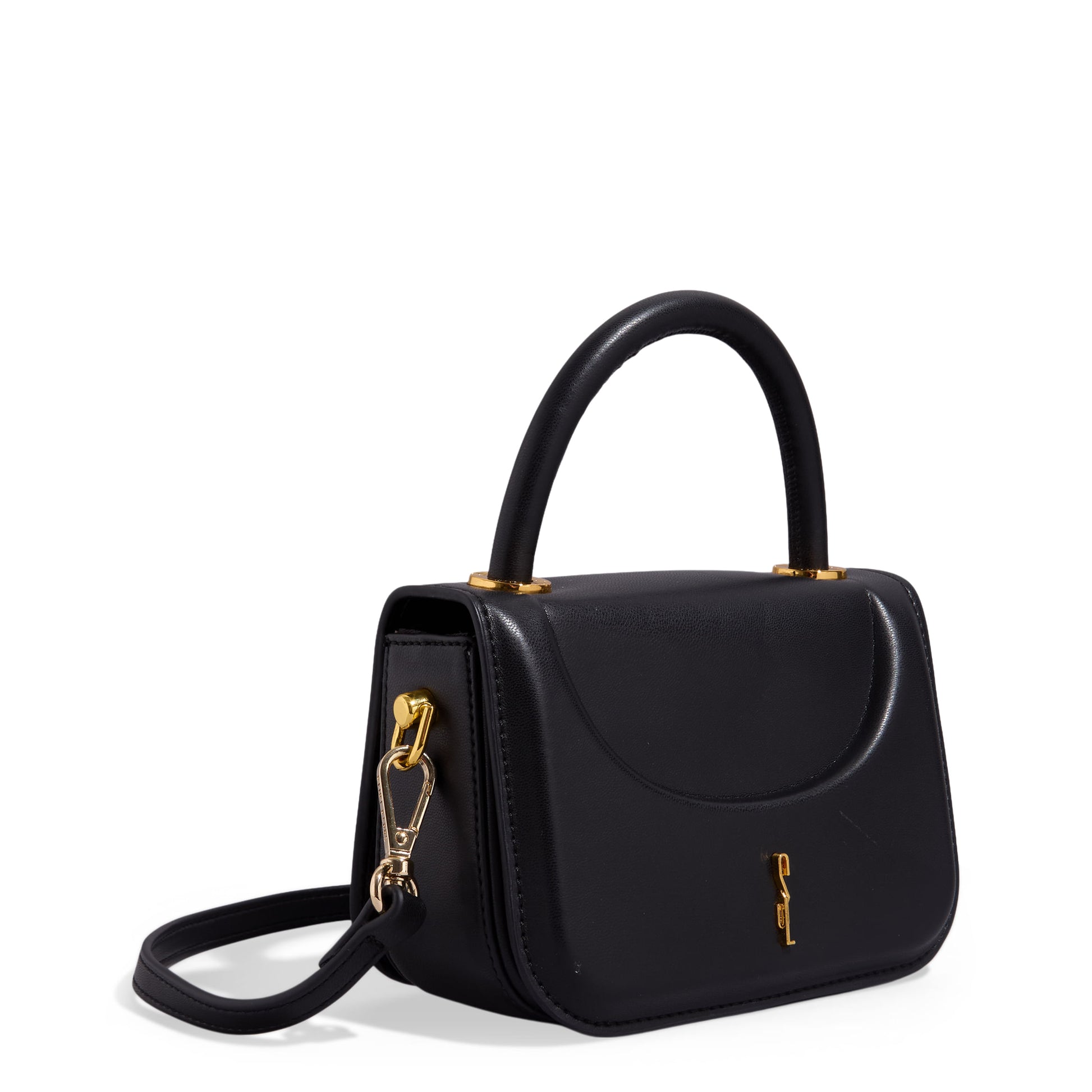 Bolsa Transversal Santa Lolla Preta Com Caixa