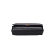 Bolsa Transversal Santa Lolla Preta Corrente Dourada