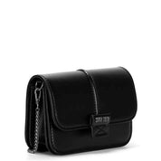 Bolsa Transversal Santa Lolla Preta Duas Alças