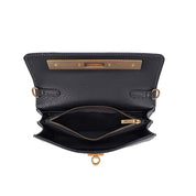 Bolsa Transversal Santa Lolla Preta Floater Fecho Giro