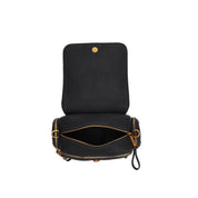 Bolsa Transversal Santa Lolla Preta Floater Zíper