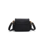 Bolsa Transversal Santa Lolla Preta Floater Zíper