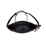 Bolsa Transversal Santa Lolla Preta Matelassê