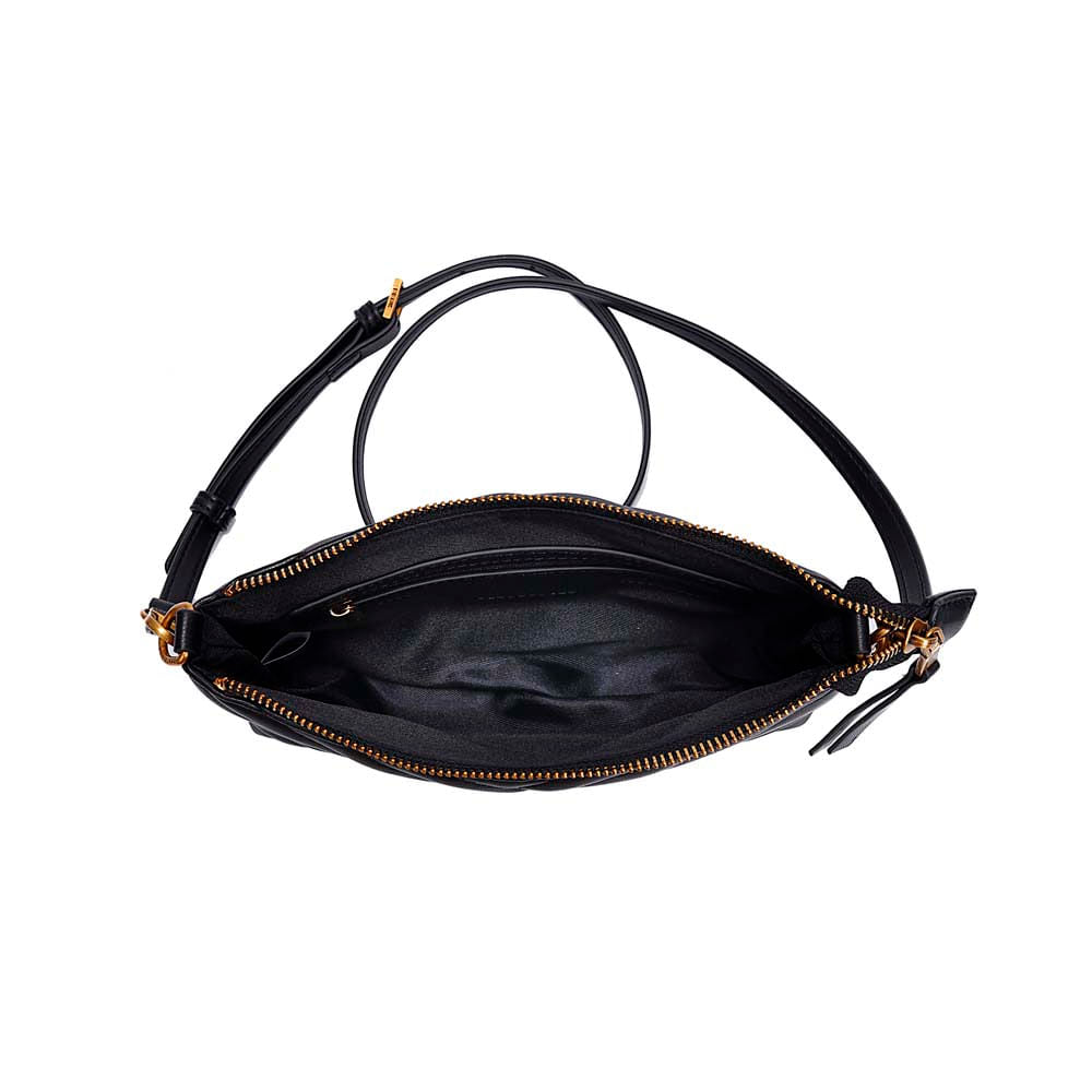 Bolsa Transversal Santa Lolla Preta Matelassê