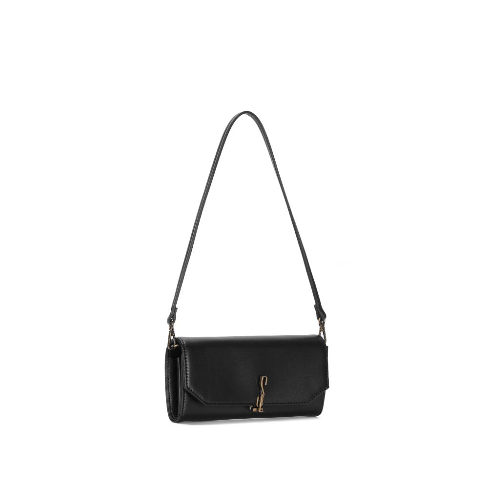 Bolsa Transversal Santa Lolla Preta Monograma