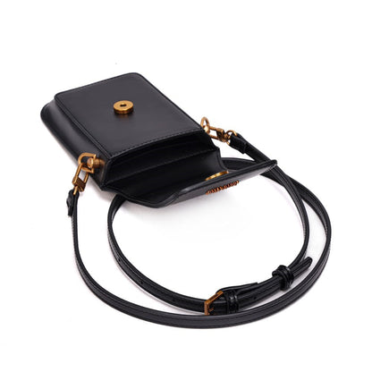 Bolsa Transversal Santa Lolla Preta Soft