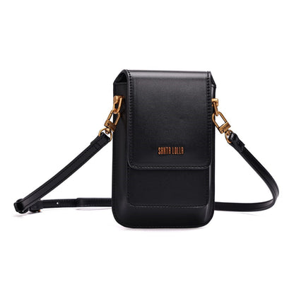 Bolsa Transversal Santa Lolla Preta Soft