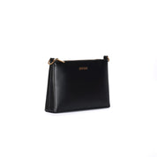 Bolsa Transversal Santa Lolla Preta Soft Zíper