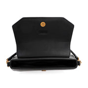 Bolsa Transversal Santa Lolla Preta Textura Floater
