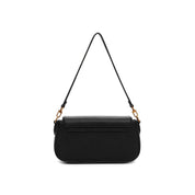 Bolsa Transversal Santa Lolla Preta Textura Floater
