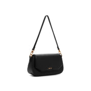 Bolsa Transversal Santa Lolla Preta Textura Floater