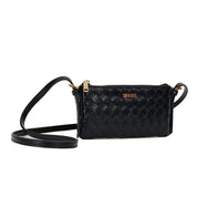 Bolsa Transversal Santa Lolla Preta Tressê
