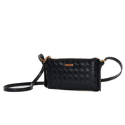 Bolsa Transversal Santa Lolla Preta Tressê