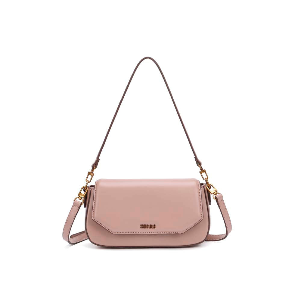 Bolsa Transversal Santa Lolla Rosa Alça Dupla