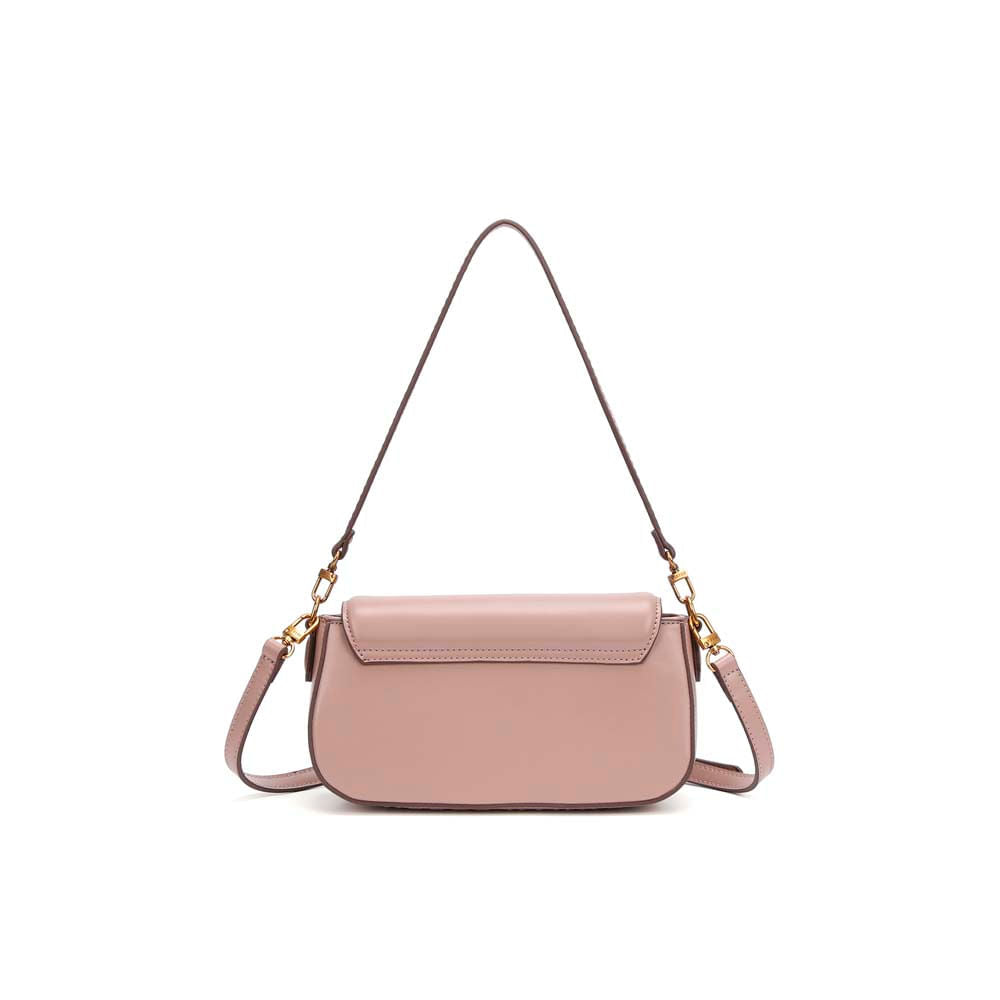 Bolsa Transversal Santa Lolla Rosa Alça Dupla