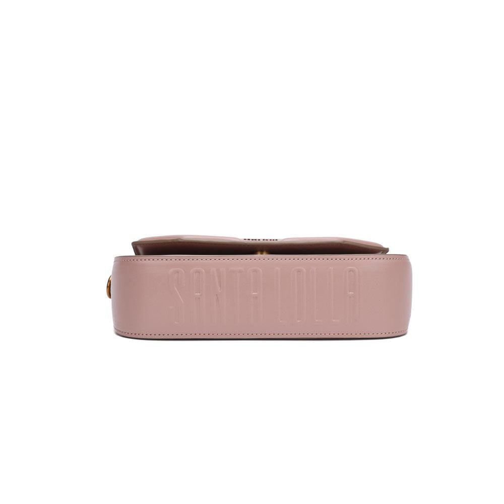 Bolsa Transversal Santa Lolla Rosa Alça Regulável