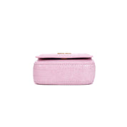 Bolsa Transversal Santa Lolla Rosa Croco Corrente