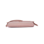 Bolsa Transversal Santa Lolla Rosa Floater Zíper Dourado