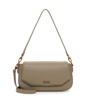 Bolsa Transversal Santa Lolla Taupe Aba Estruturada