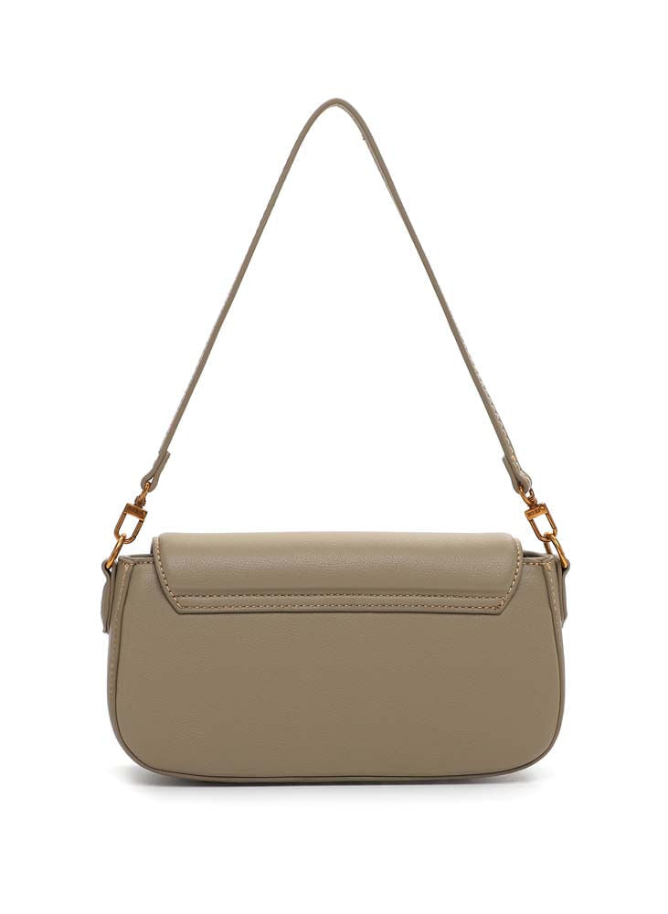 Bolsa Transversal Santa Lolla Taupe Aba Estruturada