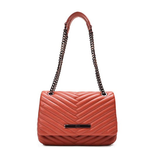 Bolsa Transversal Santa Lolla Terracota Alça Corrente