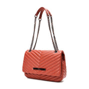 Bolsa Transversal Santa Lolla Terracota Alça Corrente