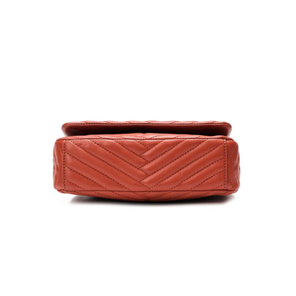 Bolsa Transversal Santa Lolla Terracota Alça Corrente