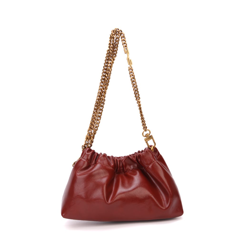 Bolsa Transversal Santa Lolla Terracota Alça Corrente