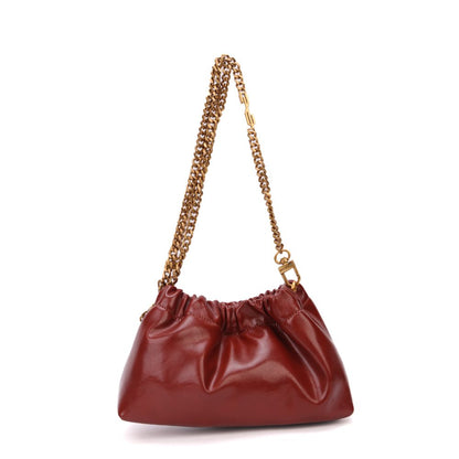 Bolsa Transversal Santa Lolla Terracota Alça Corrente