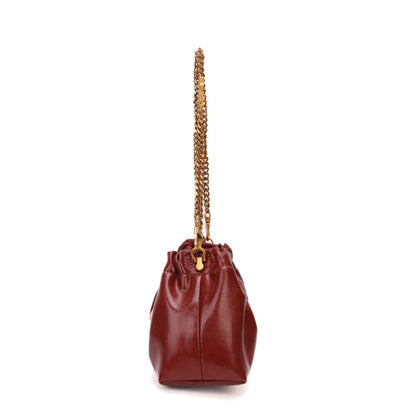 Bolsa Transversal Santa Lolla Terracota Alça Corrente