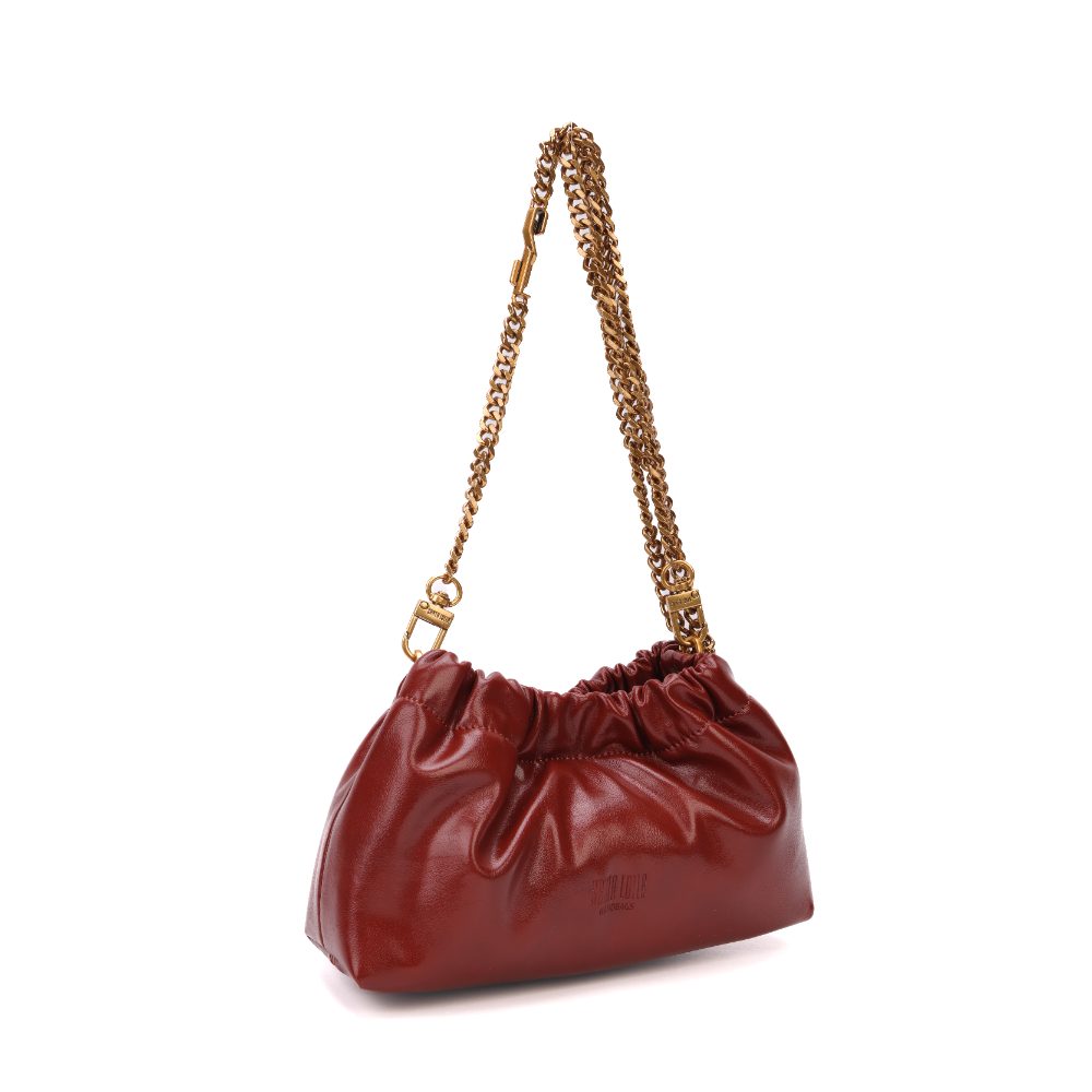 Bolsa Transversal Santa Lolla Terracota Alça Corrente