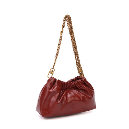 Bolsa Transversal Santa Lolla Terracota Alça Corrente