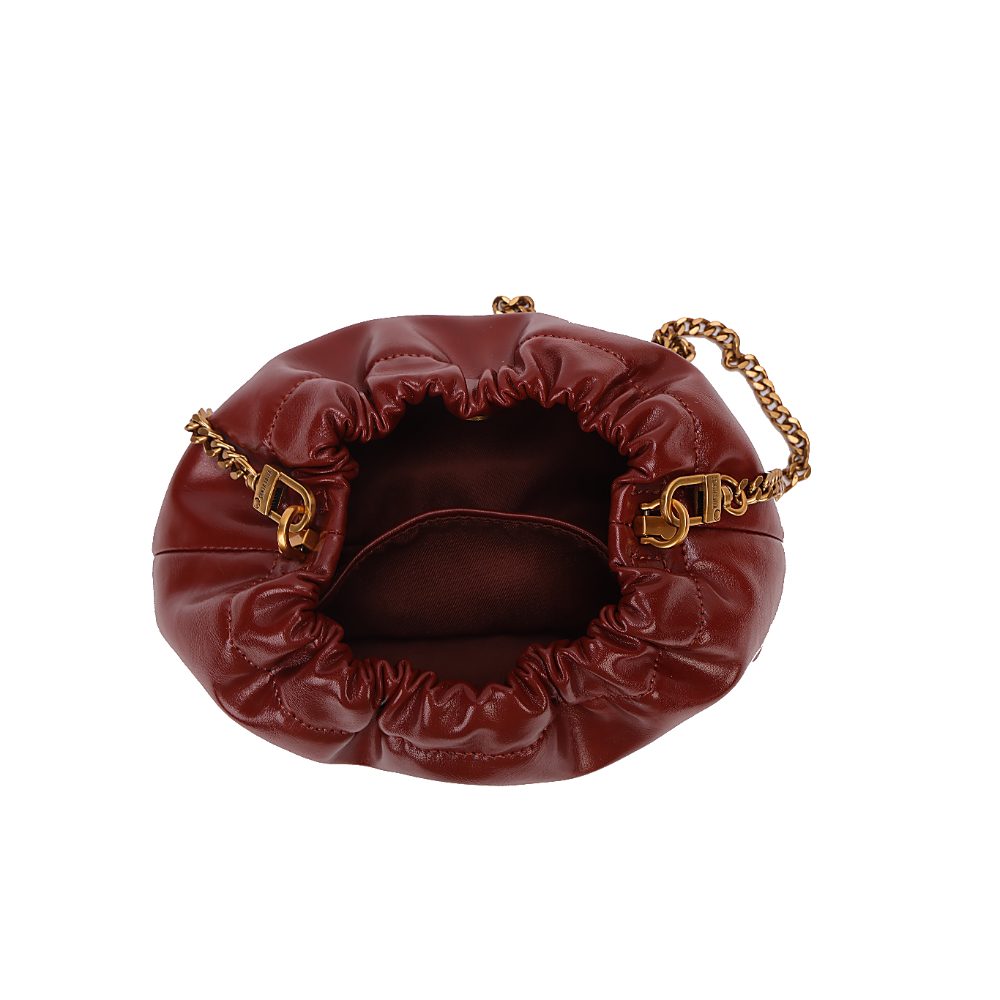 Bolsa Transversal Santa Lolla Terracota Alça Corrente