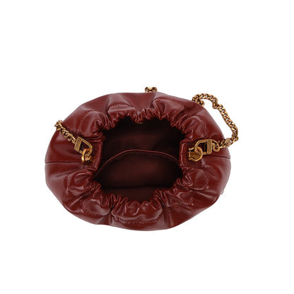 Bolsa Transversal Santa Lolla Terracota Alça Corrente