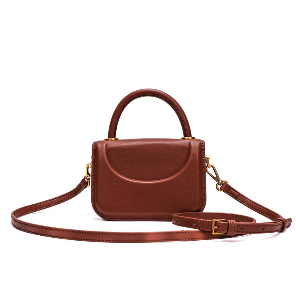 Bolsa Transversal Santa Lolla Terracota Alça Dupla