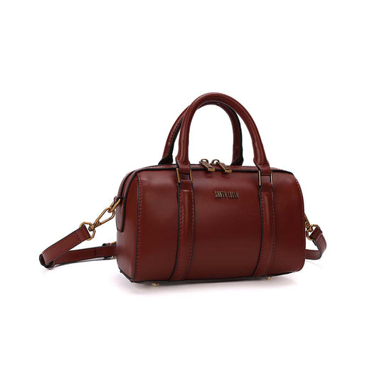 Bolsa Transversal Santa Lolla Terracota Alça Dupla